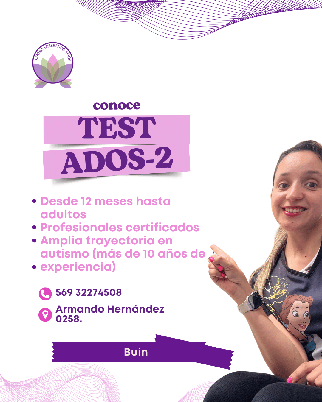 Evaluación con Test ADOS-2: Diagnóstico profesional del autismo en Buin