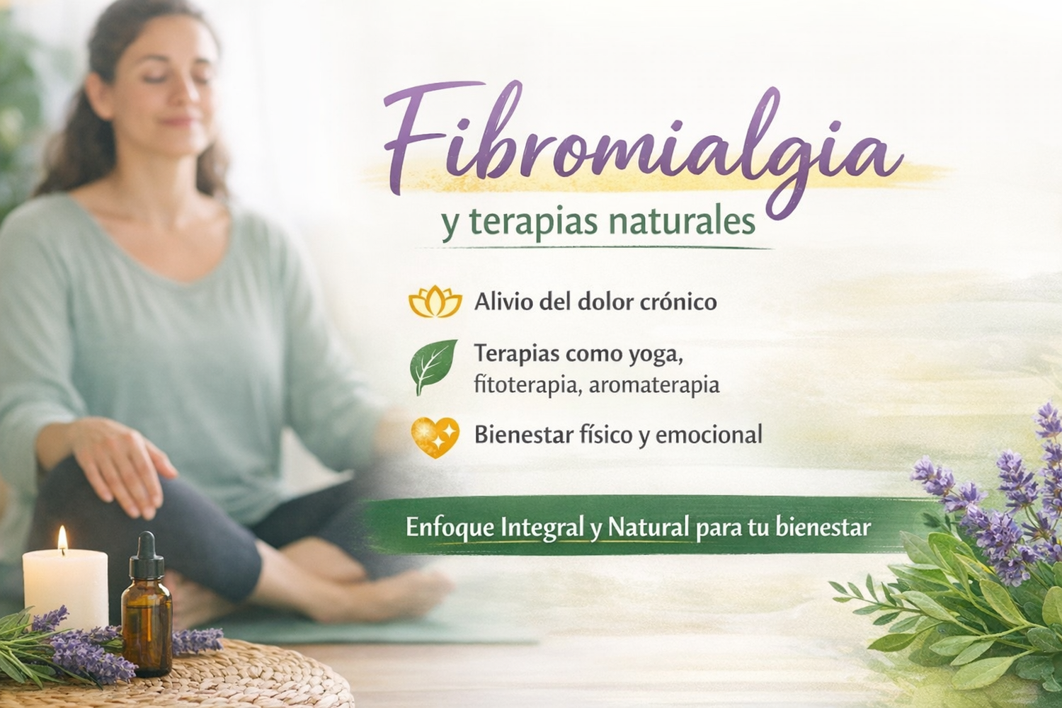 Fibromialgia y terapias naturales: cómo aliviar el dolor de forma integral