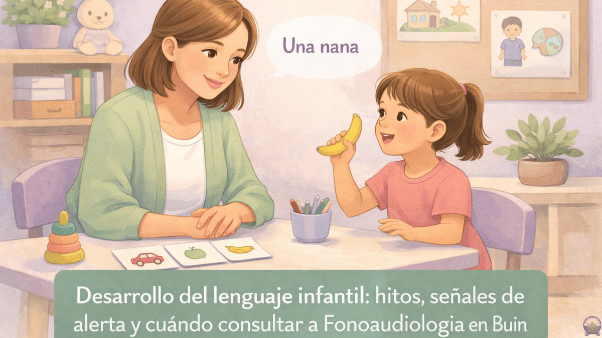 Desarrollo del lenguaje infantil: hitos, señales de alerta y cuando consultar a Fonoaudiología en Buin