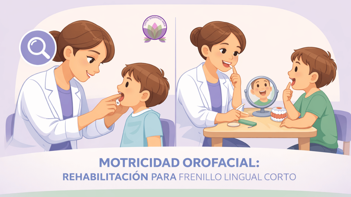 Motricidad orofacial y rehabilitación post frenectomía en Buin – Centro Sembrando Amor