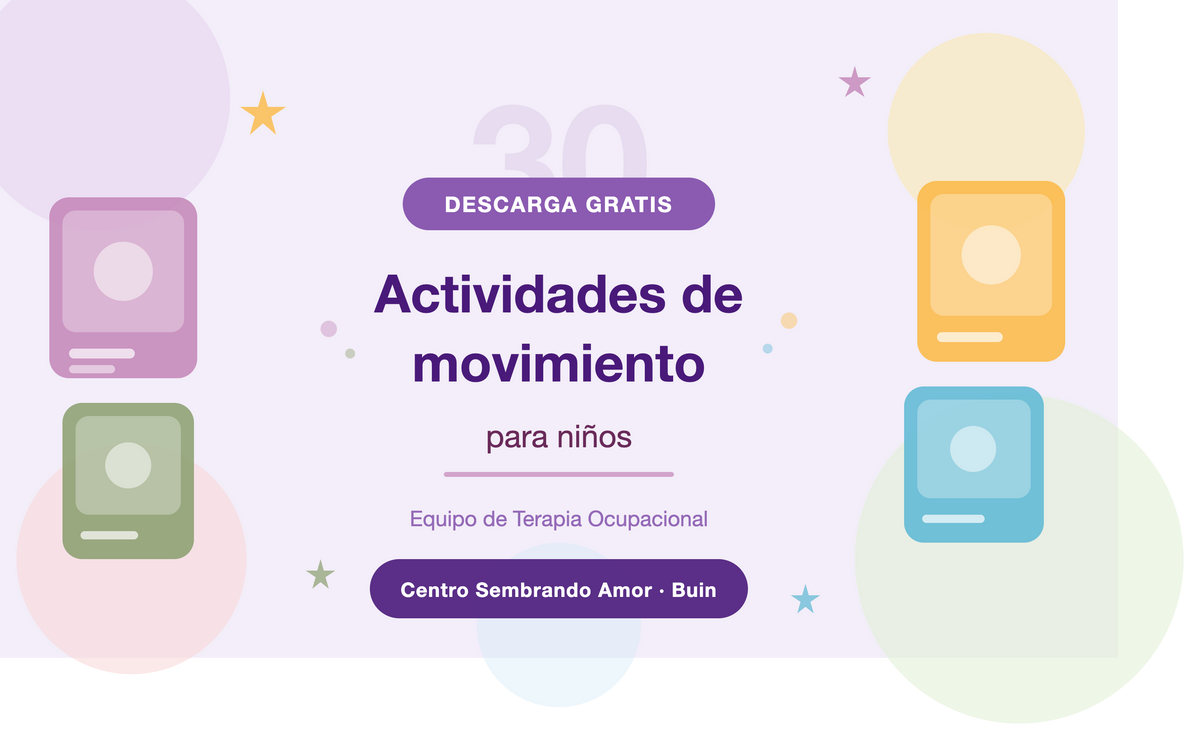 30 actividades de movimiento para niños - Centro Sembrando Amor Buin